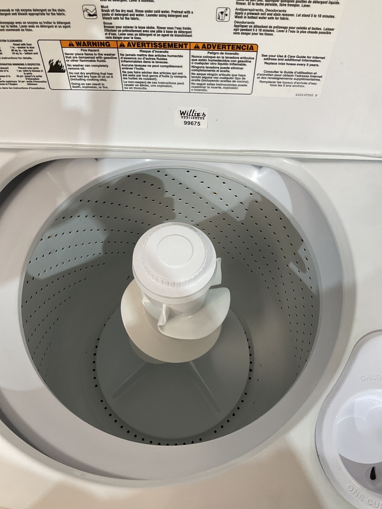 Whirlpool Used Washer Top-load 27inches (White) 