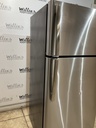 Ge Used Refrigerator Top and Bottom 28x64 (Stainless Steel) 