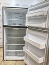 Frigidaire Used Refrigerator Top and Bottom 30x65 1/2” (Stainless Steel) 