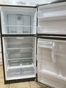 Ge Used Refrigerator Top and Bottom 30x65 1/2” (Stainless Steel) 