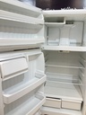 Hotpoint Used Refrigerator Top and Bottom 28x61 1/2” (White) 