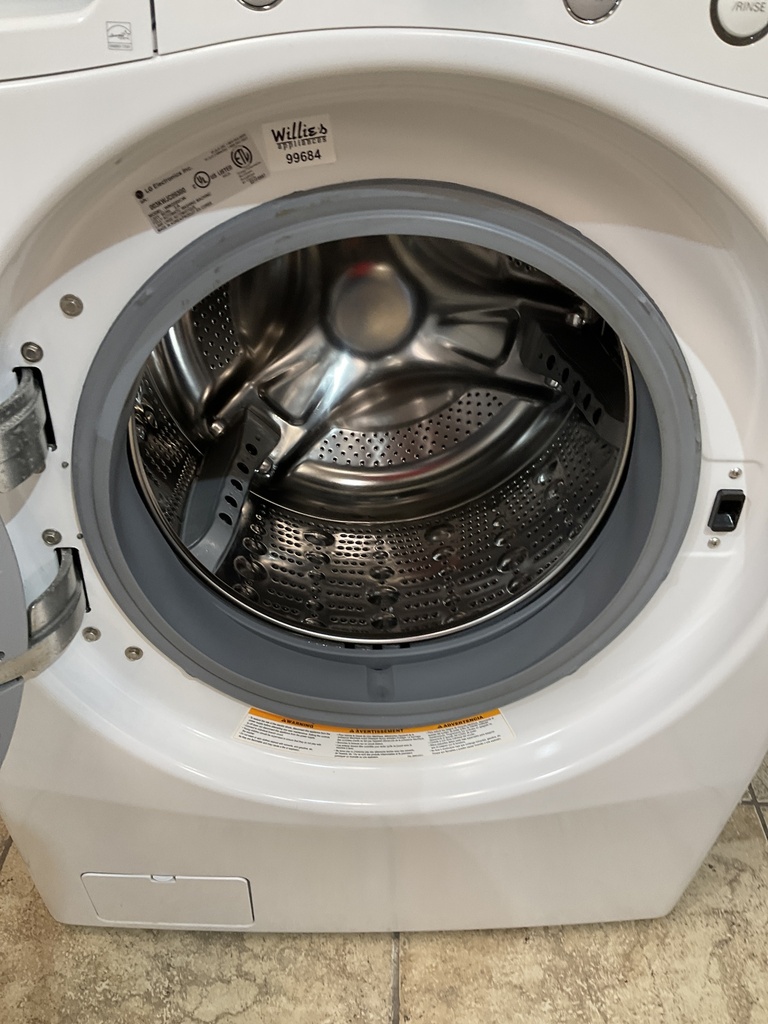Lg Used Washer Front-load 27inches (White) 