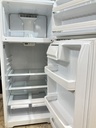 Ge Used Refrigerator Top and Bottom 28x67 (White) 