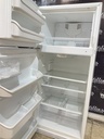 Frigidaire Used Refrigerator Top and Bottom 30x65 1/2’ (White) 