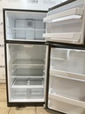 Ge Used Refrigerator Top and Bottom 28x64 (Stainless Steel) 