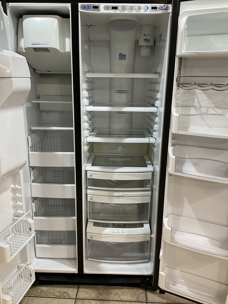Ge Used Refrigerator Side by Side Counter Depth 36x69 (Stainless Steel) 