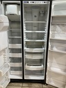 Ge Used Refrigerator Side by Side Counter Depth 36x69 (Stainless Steel) 