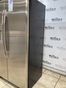 Ge Used Refrigerator Side by Side Counter Depth 36x69 (Stainless Steel) 