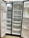 Ge Used Refrigerator Side by Side Counter Depth 36x69 1/2” (Stainless Steel) 