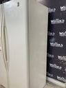 Ge Used Refrigerator Side by Side 36x69 (Bisque) 