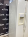 Ge Used Refrigerator Side by Side 36x69 (Bisque) 