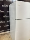 Frigidaire Used Refrigerator Top and Bottom 28x59 1/2” (White) 