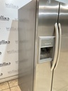 Kenmore Used Refrigerator Side by Side 33x65 1/2” (Stainless Steel) 
