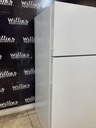 Hotpoint Used Refrigerator Top and Bottom 28x61 1/2” (White) 