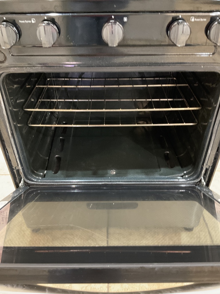 Whirlpool Used Natural Gas Stove 30inches (Stainless Steel) 