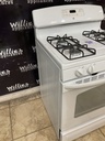 Ge Used Natural Gas Stove 30inches (White) 