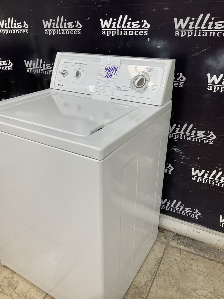 Kenmore Used Washer Top-load 27inches (White) 