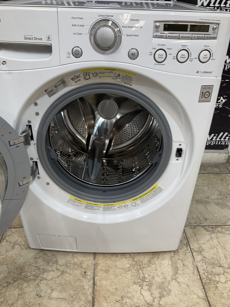 Lg Used Washer Front-load 27inches (White) 