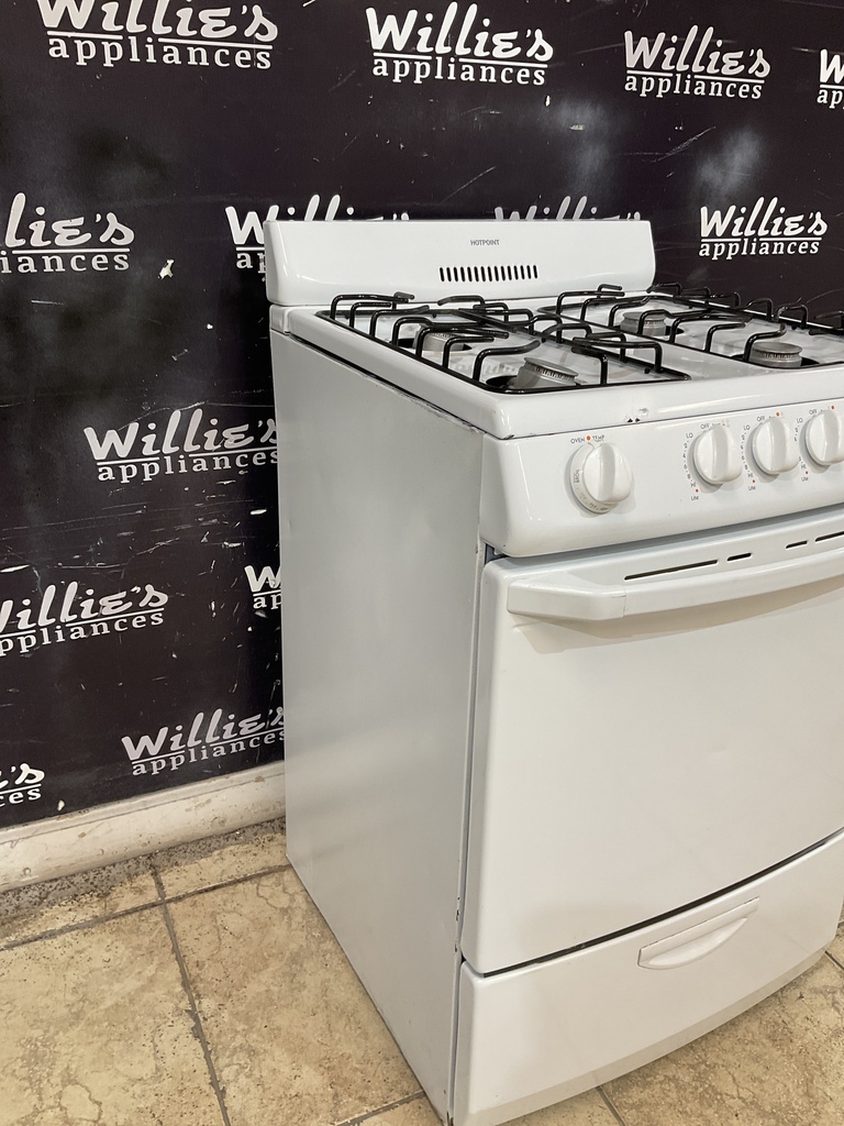 Hotpoint Used Natural Gas Stove 24inches 