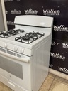 Ge Used Natural Gas Stove 30inches (White) 