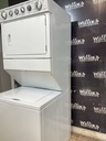 Whirlpool Used Electric Unit Stackable 220volts (30 AMP) 27x72 1/2” (White) 