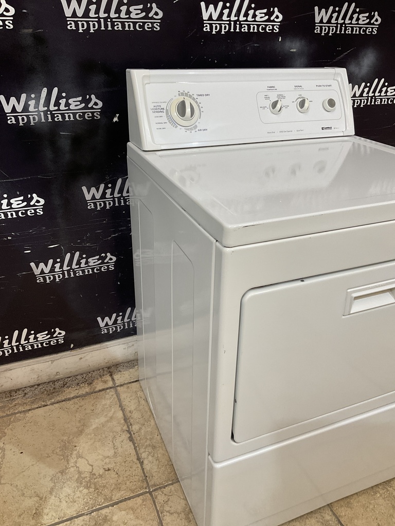 Kenmore Used Electric Dryer 220volts (30 AMP) 27inches {3 prong} (White) 