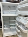 Whirlpool Used Refrigerator Top and Bottom 33x66 (White) 