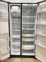 Ge Used Refrigerator Side by Side 36x69 Counter Depth (Black)