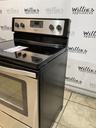 Whirlpool Used Electric Stove 220volts (40/50 AMP) 30inches {no cord} (Stainless Steel) 