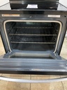Whirlpool Used Electric Stove 220volts (40/50 AMP) 30inches {no cord} (Stainless Steel) 
