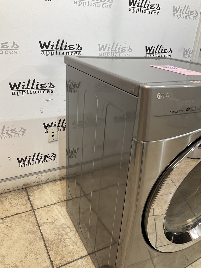 Lg Used Natural Gas Dryer 27inches (Grey) 