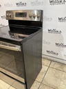 Ge Used Electric Stove 220volts (40/50 AMP) 30inches {no cord} (Stainless steel) 