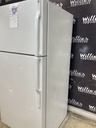 Ge Used Refrigerator Top and Bottom 28x59 1/2” (White) 
