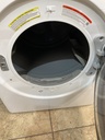 Samsung Used Electric Dryer 220volts (30 AMP) 27inches {no cord} (White) 