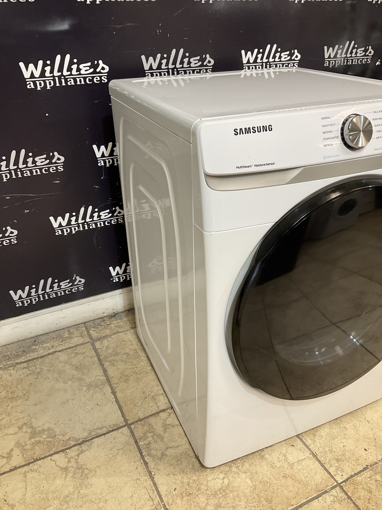 Samsung Used Electric Dryer 220volts (30 AMP) 27inches {no cord} (White) 