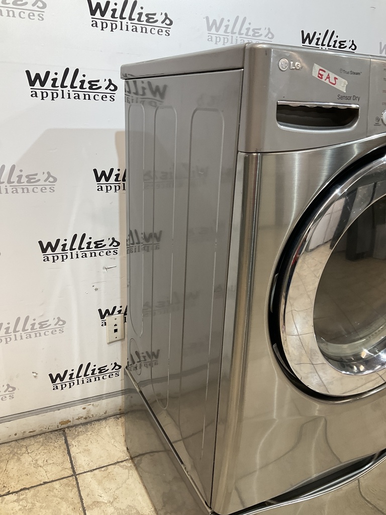 Lg Used Natural Gas Dryer 27inches (Grey) 