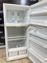 Whirlpool Used Refrigerator Top and Bottom 28x62 1/2” (Bisque) 