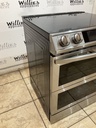 Samsung Used Electric Induction Stove 220volts (40/50 AMP) 30inches {3 prong} (Stainless Steel) 