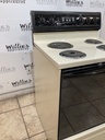 Amana Used Electric Stove 220volts (40/50 AMP) 30inches {4 prong} (Bisque/Black) 
