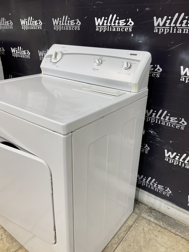 Kenmore Used Electric Dryer 220volts (30 AMP) 29inches {3 prong} (White) 