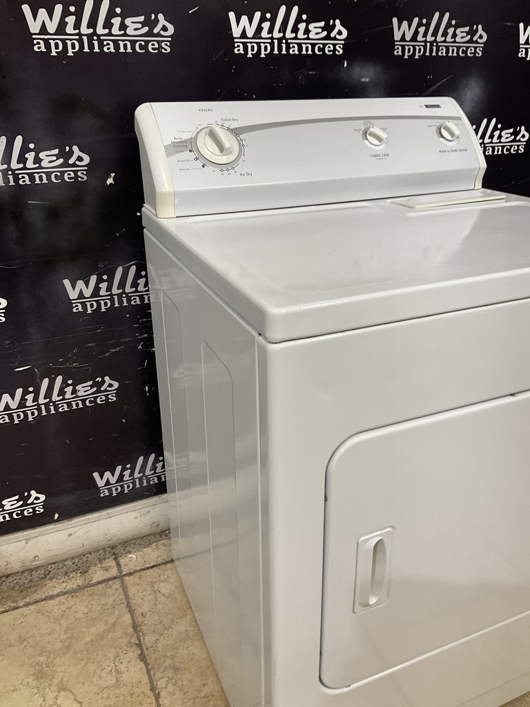 Kenmore Used Electric Dryer 220volts (30 AMP) 29inches {3 prong} (White) 