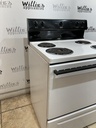 Kenmore Used Electric Stove 220volts (40/50 AMP) 30inches {no cord} (White/Black) 