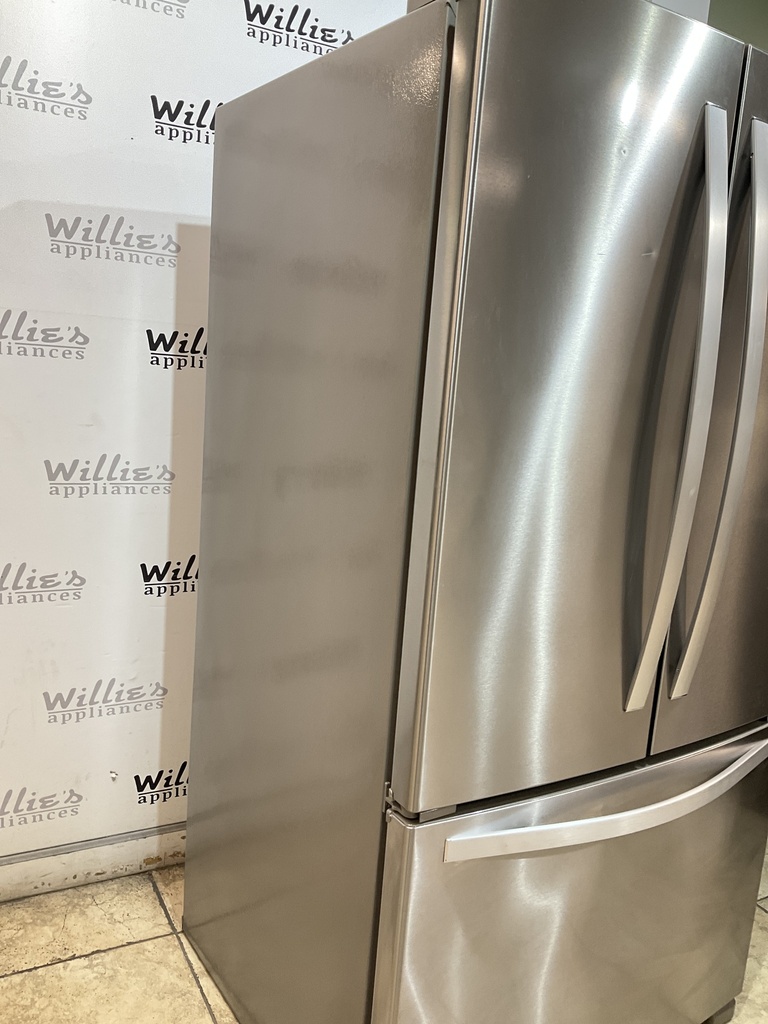 Whirlpool Used Refrigerator French Door 36x69 1/2” (Stainless Steel) 