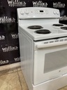Ge Used Electric Stove 220volts (40/50 AMP) 30inches {no cord} (White) 