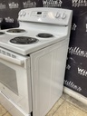 Ge Used Electric Stove 220volts (40/50 AMP) 30inches {no cord} (White) 