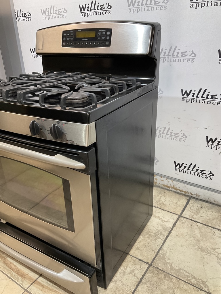 Ge Used Natural Gas Stove 30inches (Stainless Steel) 