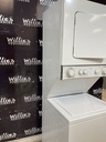 Whirlpool Used Electric Unit Stackable 220volts (30AMP) 24x71 1/2” (White)
