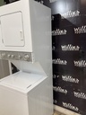 Whirlpool Used Electric Unit Stackable 220volts (30 AMP) 24x71 {4 prong} (White) 