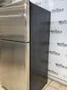 Ge Used Refrigerator Top and Bottom 33x66 1/2” (Stainless Steel)