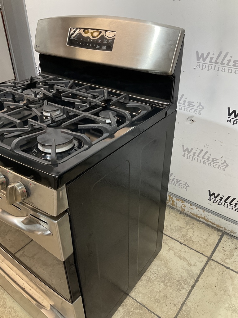 Ge Used Natural Gas Stove 30inches (Stainless Steel) 